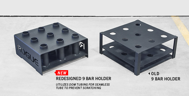 9 Bar Holder New vs Old Comparison