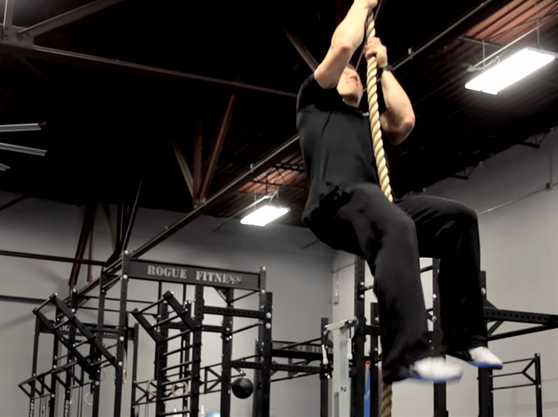 Movement Demo – The Legless Rope Climb | Rogue Fitness Australia