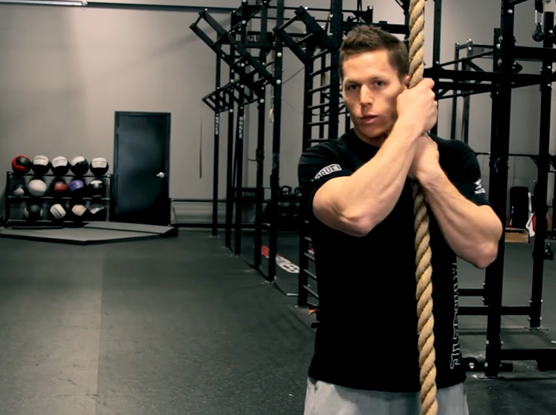 Movement Demo – Thick Rope Climb Progression | Rogue Fitness Australia