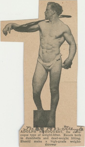 Adolph Nordquest, the statuesque type of weight-lifter | Rogue Fitness ...