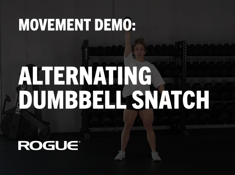 Movement Demo | Alternating Dumbbell Snatch