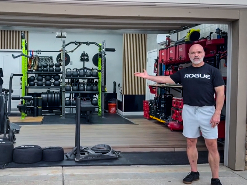 Rogue Equipped Garage Gym Tour – Andrew in Fayetteville, NC