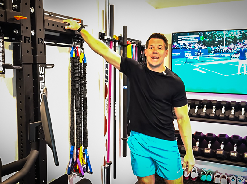 Rogue Equipped Home Gym Tour – Johnny in McKinney, Texas